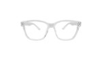 GOGGLESGURU TRANSPARENT ACETATE SQUARE MEN EYEGLASSES