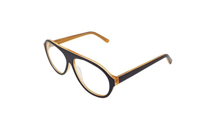 GOGGLESGURU YELLOW ACETATE AVIATOR WOMEN EYEGLASSES 2