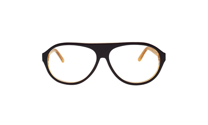 GOGGLESGURU YELLOW ACETATE AVIATOR WOMEN EYEGLASSES