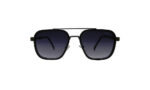 GUCCI GREY METAL SQUARE MEN SUNGLASSES