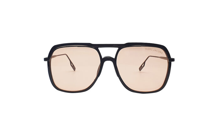 MARC JACOBS BLACK METAL SQUARE MEN SUNGLASSES