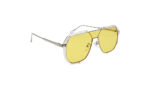 MARC JACOBS SILVER METAL HEXAGONAL MEN SUNGLASSES 3