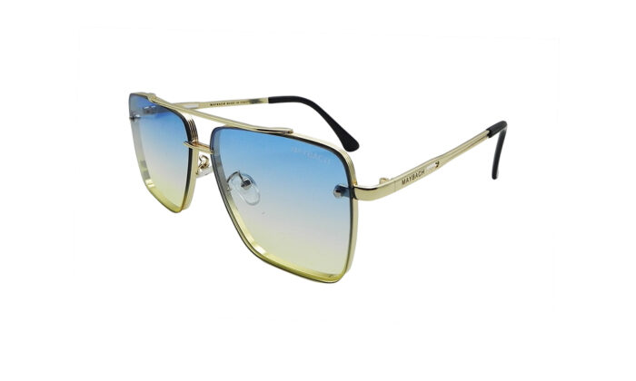 MAYBACH GOLDEN METAL SQUARE MEN SUNGLASSES 2