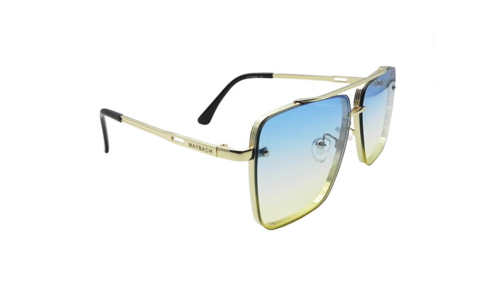 MAYBACH GOLDEN METAL SQUARE MEN SUNGLASSES 3