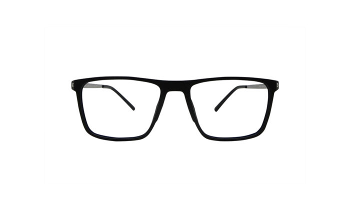 MONT BLANC MATTE BLACK ACETATE RECTANGLE WOMEN EYEGLASSES