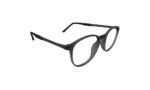 PORSCHE MATTE BLACK ACETATE ROUND MEN EYEGLASSES 3