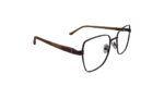 RAYBAN BROWN METAL SQUARE MEN EYEGLASSES 3