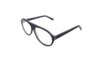 GOGGLESGURU BLACK ACETATE AVIATOR MEN EYEGLASSES 2