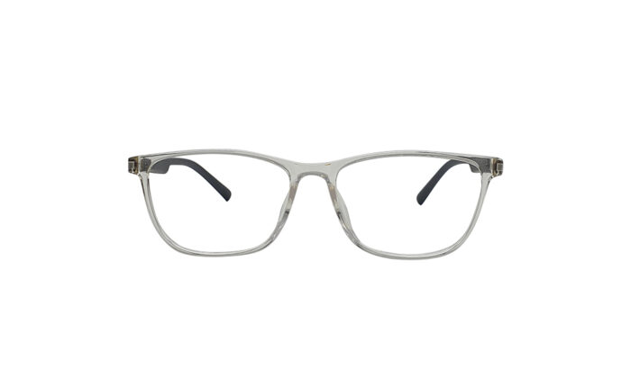 GUCCI TRANSLUCENT ACETATE RECTANGLE MEN EYEGLASSES 1