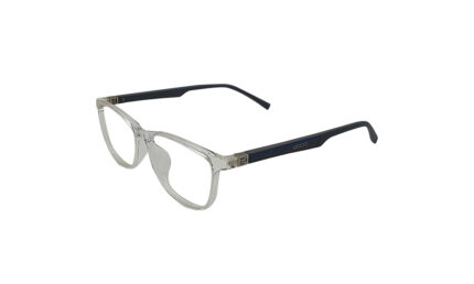 GUCCI TRANSLUCENT ACETATE RECTANGLE MEN EYEGLASSES 2