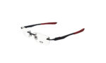 OAKLEY EVADE BLACK METAL RIMLESS WOMEN EYEGLASSES 2