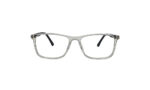 POLICE TRANSLUCENT ACETATE RECTANGLE MEN EYEGLASSES 1