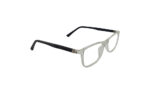 POLICE TRANSLUCENT ACETATE RECTANGLE MEN EYEGLASSES 3