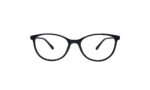 SAPPHIRE BLACK ACETATE OVAL MEN EYEGLASSES 1