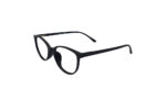 SAPPHIRE BLACK ACETATE OVAL MEN EYEGLASSES 2