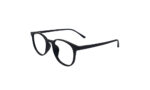 SAPPHIRE BLACK ACETATE ROUND MEN EYEGLASSES 2