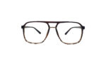 SAPPHIRE BROWN ACETATE SQUARE MEN EYEGLASSES 1