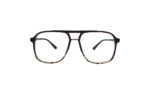 SAPPHIRE BROWN ACETATE SQUARE MEN EYEGLASSES 1