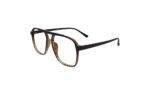 SAPPHIRE BROWN ACETATE SQUARE MEN EYEGLASSES 2