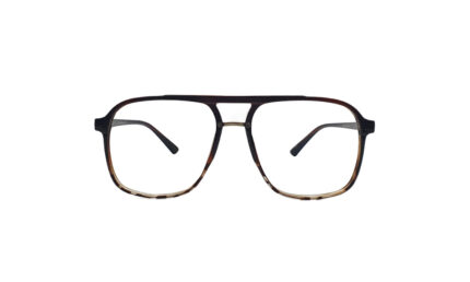 SAPPHIRE BROWN ACETATE SQUARE WOMEN EYEGLASSES 1