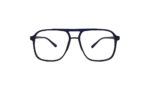 SAPPHIRE MATTE BLACK ACETATE SQUARE WOMEN EYEGLASSES 1