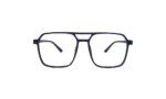 SAPPHIRE MATTE BLACK ACETATE SQUARE WOMEN EYEGLASSES 1