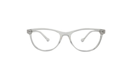 SAPPHIRE TRANSLUCENT ACETATE OVAL KIDS EYEGLASSES 1