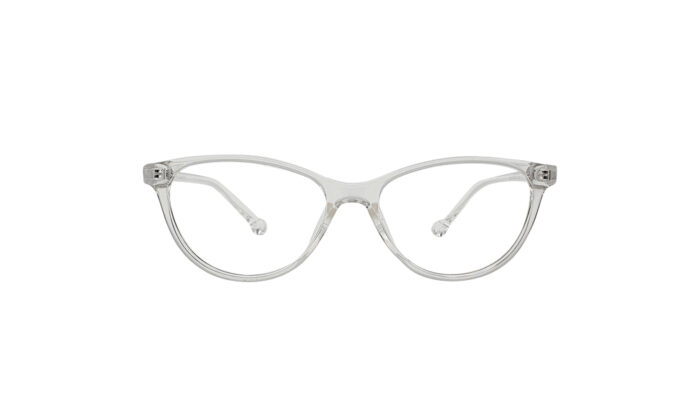 SAPPHIRE TRANSLUCENT ACETATE OVAL KIDS EYEGLASSES 1