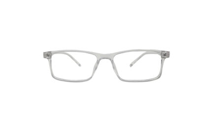 SAPPHIRE TRANSLUCENT ACETATE RECTANGLE KIDS EYEGLASSES 1