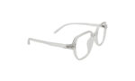 SAPPHIRE TRANSLUCENT ACETATE SQUARE KIDS EYEGLASSES 2