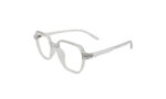 SAPPHIRE TRANSLUCENT ACETATE SQUARE KIDS EYEGLASSES 3