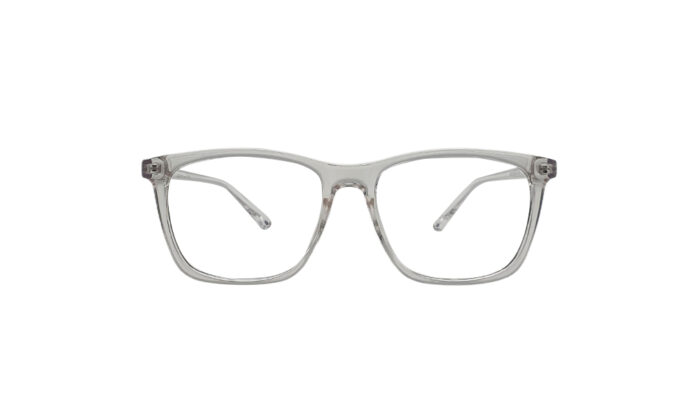 SAPPHIRE TRANSLUCENT ACETATE SQUARE MEN EYEGLASSES 1