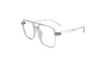 SAPPHIRE TRANSLUCENT ACETATE SQUARE MEN EYEGLASSES 2