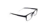 SAPPHIRE TRANSLUCENT BLACK ACETATE RECTANGLE KIDS EYEGLASSES 3