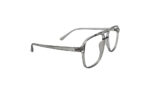 SAPPHIRE TRANSLUCENT GRAY ACETATE SQUARE MEN EYEGLASSES 3