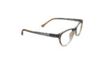 SAPPHIRE TRANSLUCENT GRAY & BROWN ACETATE OVAL KIDS EYEGLASSES 3