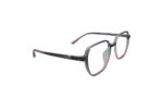 SAPPHIRE TRANSLUCENT GRAY & PINK ACETATE SQUARE MEN EYEGLASSES 3