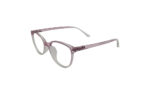 SAPPHIRE TRANSLUCENT PINK ACETATE OVAL MEN EYEGLASSES 2