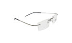 SILHOUETTE SILVER METAL RIMLESS MEN EYEGLASSES 3