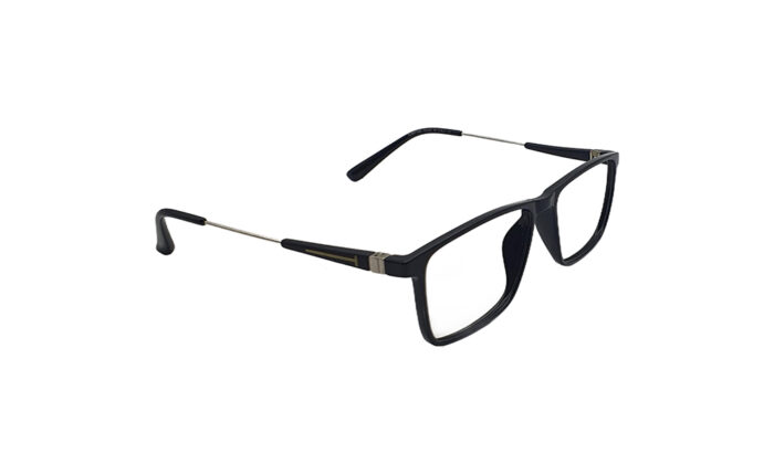 TOMFORD BLACK ACETATE RECTANGLE MEN EYEGLASSES 3