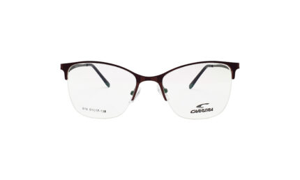 CARRERA BROWN METAL RECTANGLE MEN EYEGLASSES 1