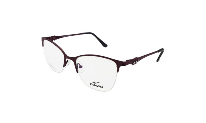 CARRERA BROWN METAL RECTANGLE MEN EYEGLASSES 2