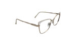 CARTIER SILVER WHITE METAL CAT EYE WOMEN EYEGLASSES 3