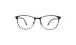 CHANEL BLACK METAL RECTANGLE MEN EYEGLASSES 1