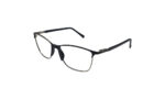 CHANEL BLACK METAL RECTANGLE MEN EYEGLASSES 2