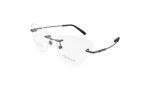 CHARMANT RIMLESS SILVER TITANIUM CAT EYE WOMEN EYEGLASSES 2