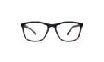 GOGGLESGURU BLACK & RED SQUARE KIDS EYEGLASSES 1