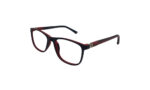 GOGGLESGURU BLACK & RED SQUARE KIDS EYEGLASSES 2