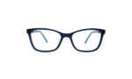 GOGGLESGURU BLUE RECTANGLE KIDS EYEGLASSES 1