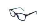 GOGGLESGURU BLUE RECTANGLE KIDS EYEGLASSES 2